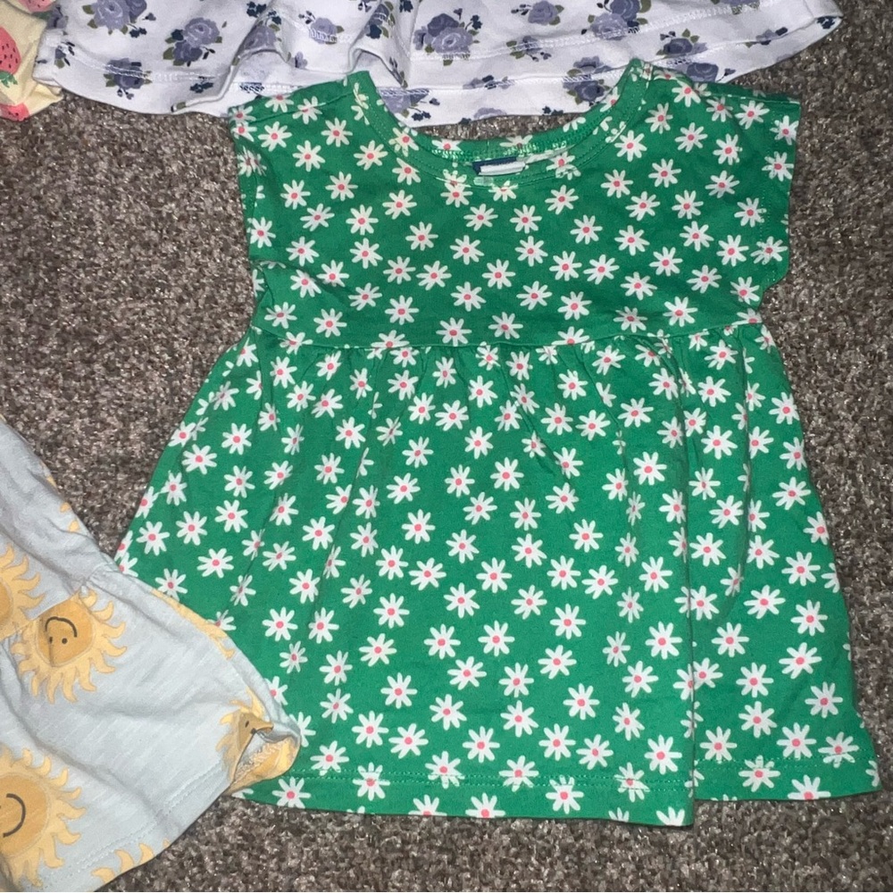 Baby Girl 0-3 months summer Dress Bundle summer clothing lot baby girls dresses - Picture 3 of 6